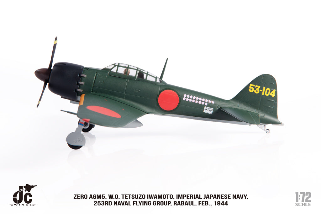JCWINGS ZERO A6M5 253RD NAVAL FLYING GROUP 1944