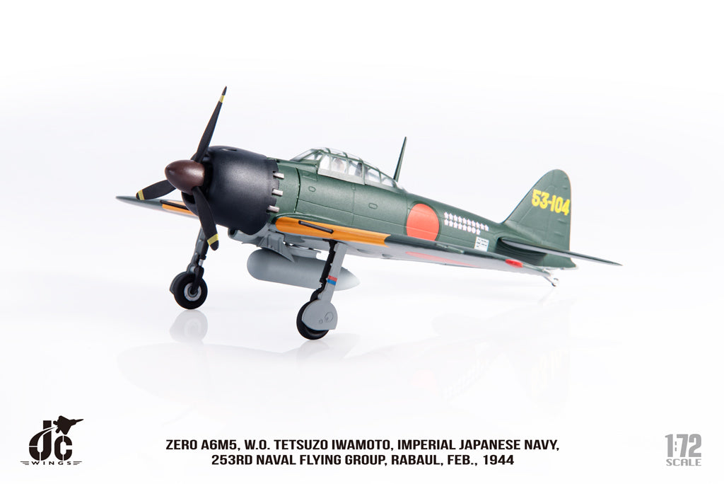 JCWINGS ZERO A6M5 253RD NAVAL FLYING GROUP 1944