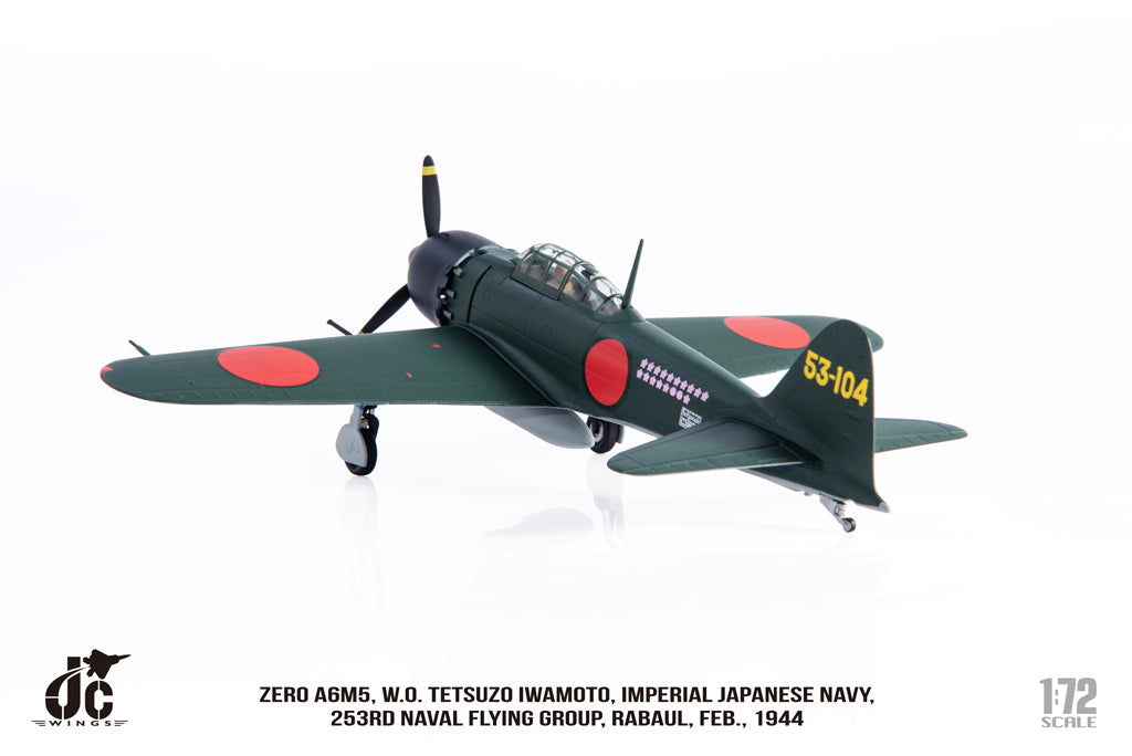 JCWINGS ZERO A6M5 253RD NAVAL FLYING GROUP 1944