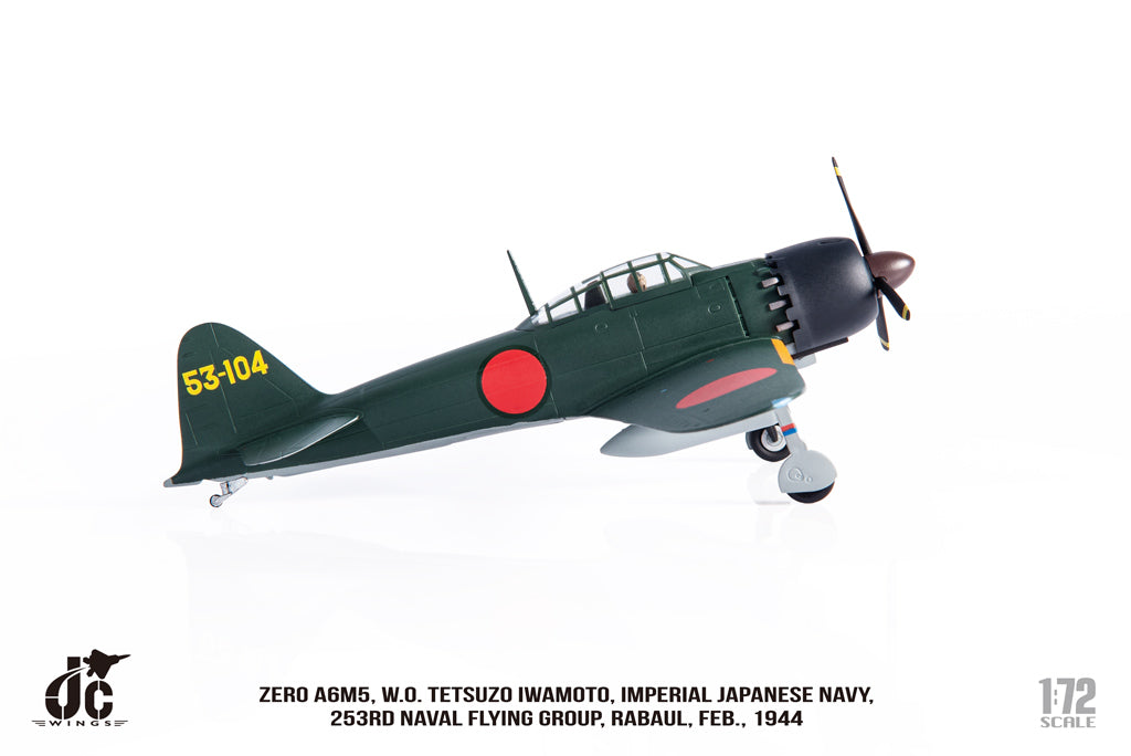 JCWINGS ZERO A6M5 253RD NAVAL FLYING GROUP 1944