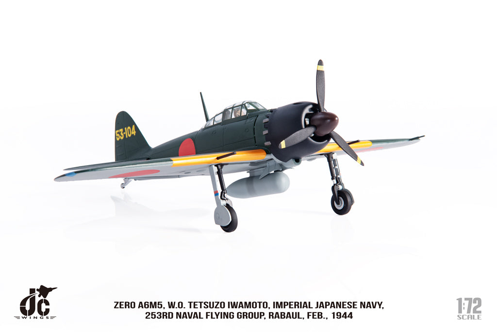 JCWINGS ZERO A6M5 253RD NAVAL FLYING GROUP 1944