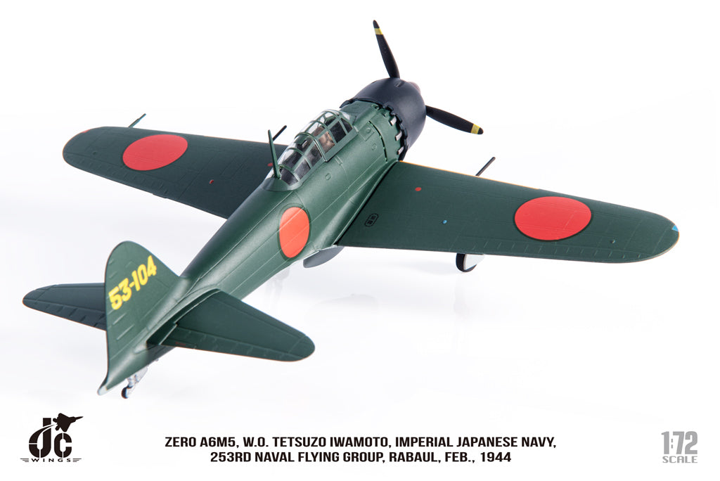 JCWINGS ZERO A6M5 253RD NAVAL FLYING GROUP 1944