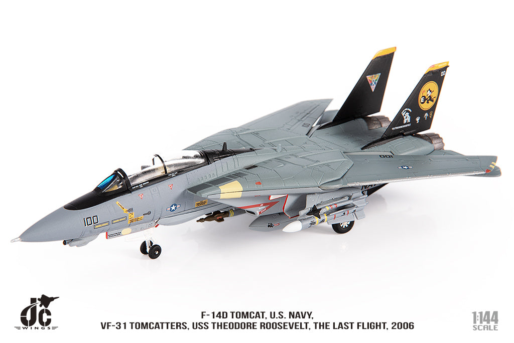 JC WINGS F-14D TOMCAT U.S. NAVY VF-31 TOMCATTERS, "THE LAST FLIGHT" 2006