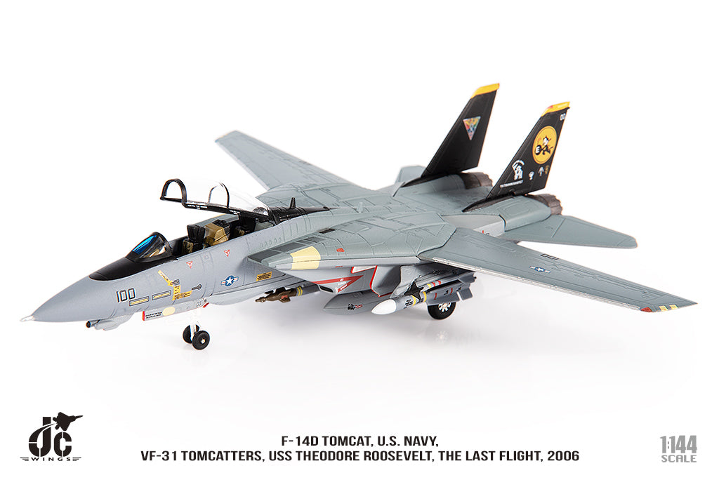 JC WINGS F-14D TOMCAT U.S. NAVY VF-31 TOMCATTERS, "THE LAST FLIGHT" 2006