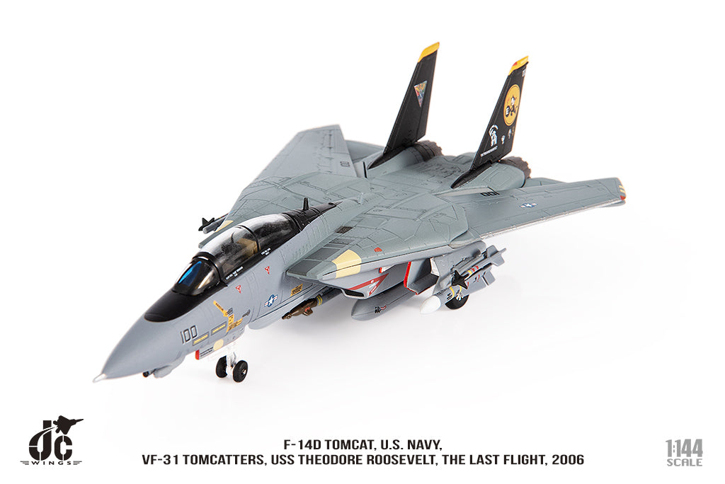 JC WINGS F-14D TOMCAT U.S. NAVY VF-31 TOMCATTERS, "THE LAST FLIGHT" 2006