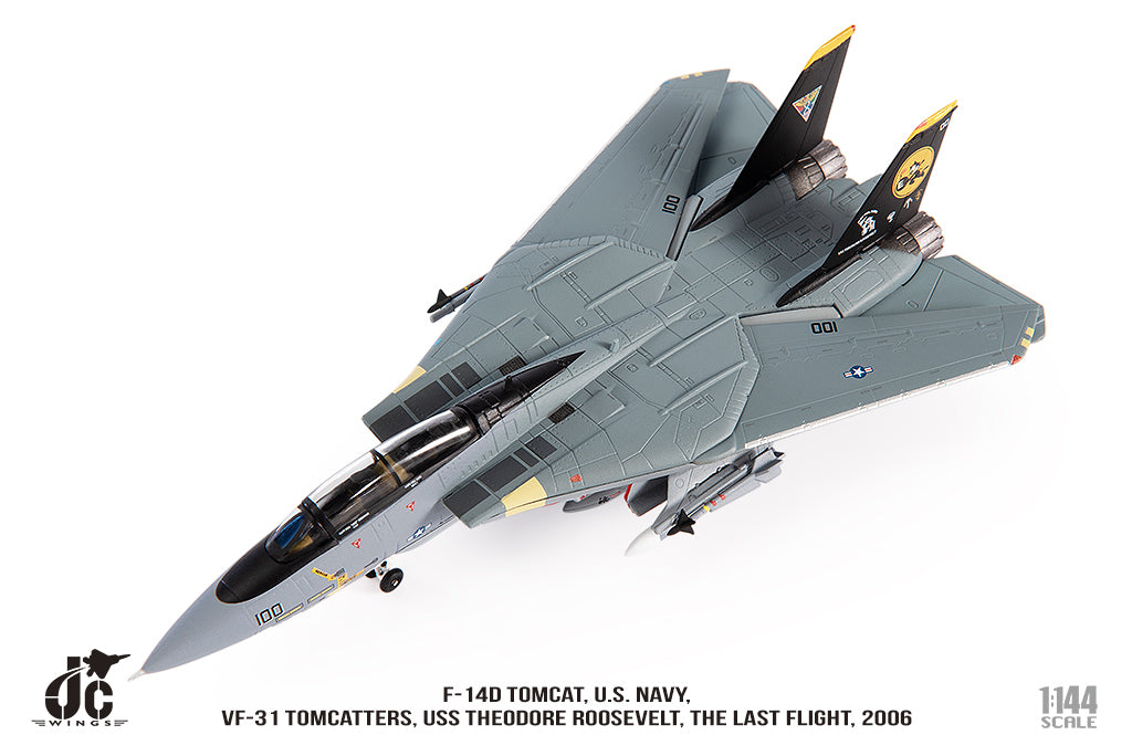 JC WINGS F-14D TOMCAT U.S. NAVY VF-31 TOMCATTERS, "THE LAST FLIGHT" 2006
