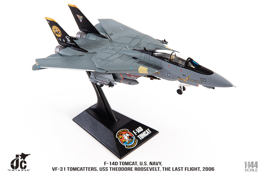 JC WINGS F-14D TOMCAT U.S. NAVY VF-31 TOMCATTERS, "THE LAST FLIGHT" 2006