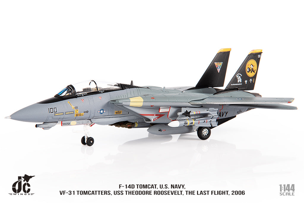 JC WINGS F-14D TOMCAT U.S. NAVY VF-31 TOMCATTERS, "THE LAST FLIGHT" 2006