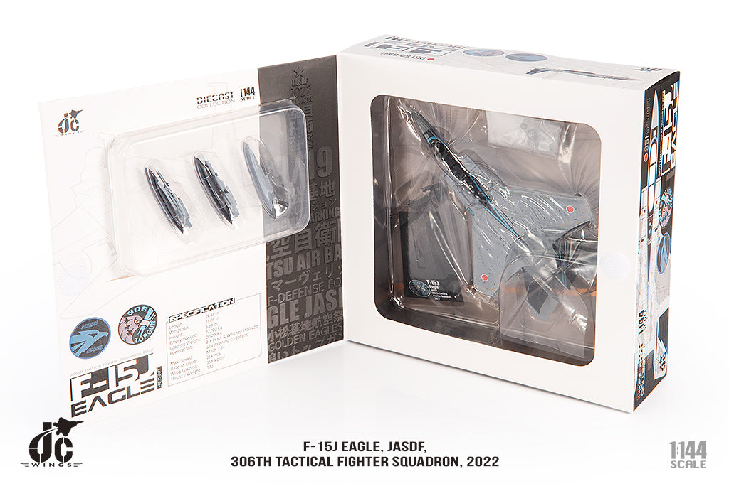 JC WINGS F-15J EAGLE JASDF, 306TH TACTICAL FIGHTER SQUADRON, 2022