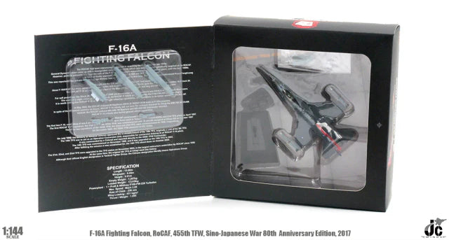 JCWINGS F-16A FIGHTING FALCON ROCAF 80TH ANNIVERSARY EDITION 2017