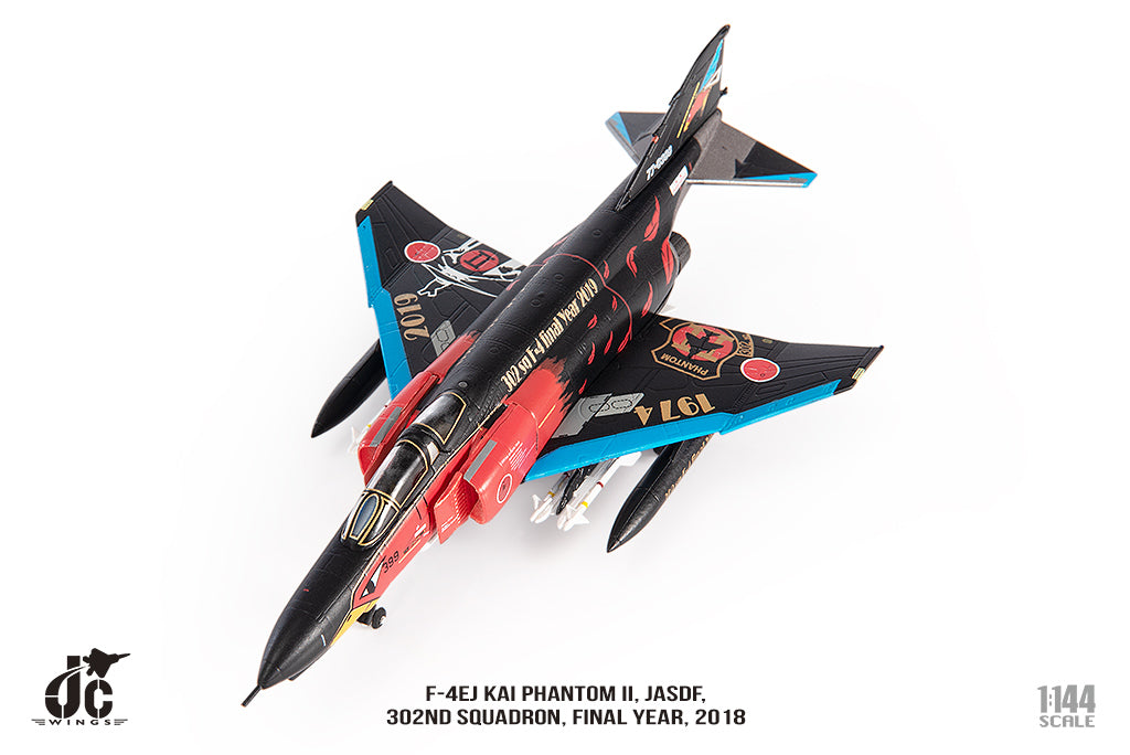 JC WINGS F-4EJ KAI PHANTOM II JASDF "302ND SQN FINAL YEAR 2018"