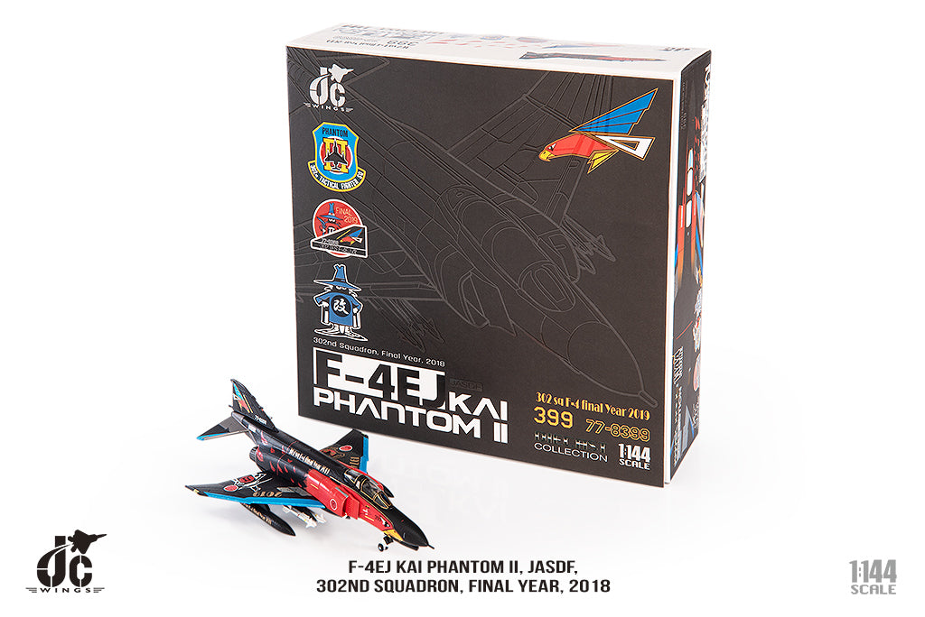 JC WINGS F-4EJ KAI PHANTOM II JASDF "302ND SQN FINAL YEAR 2018"