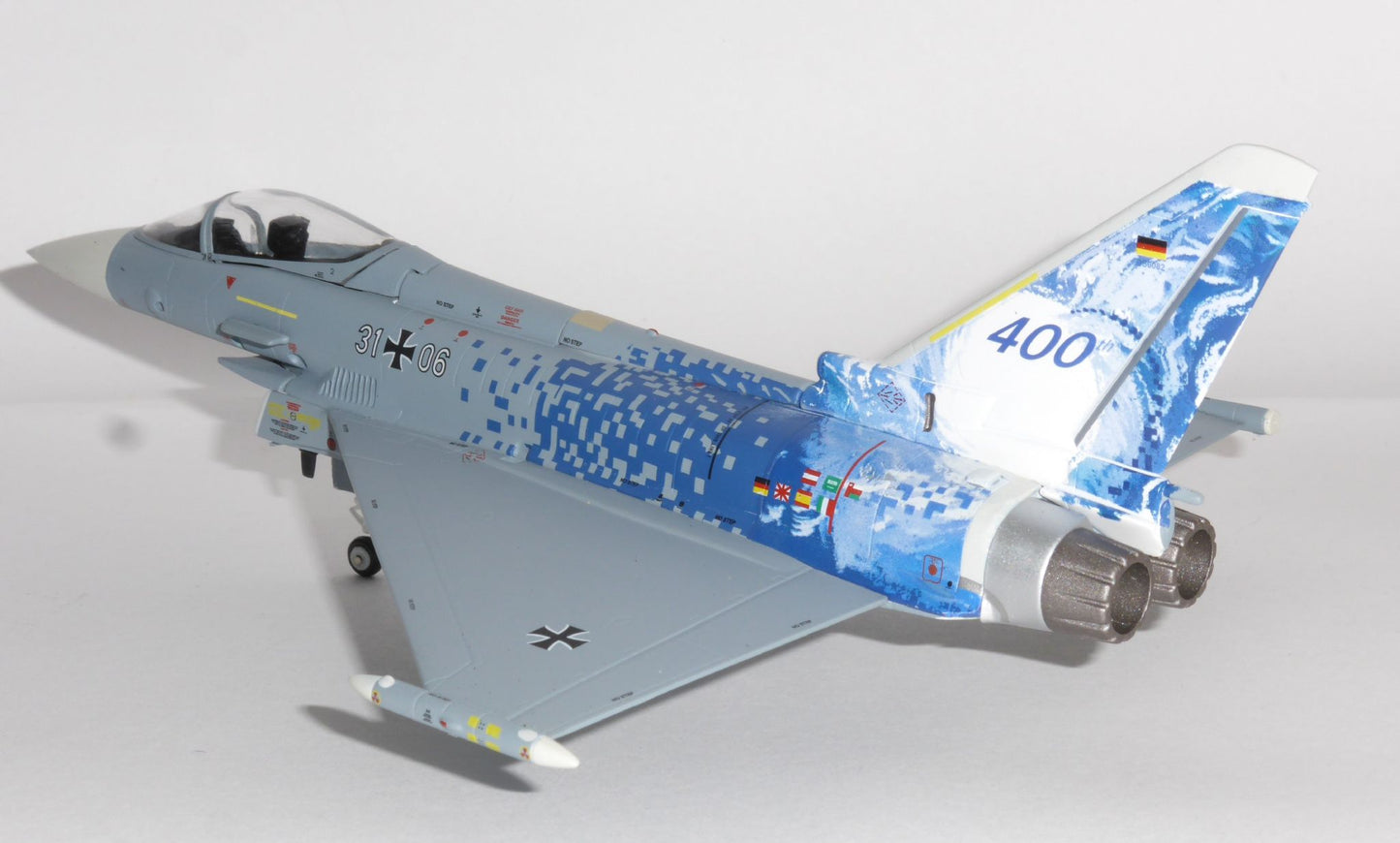 JC WINGS EF-2000 TYPHOON LUFTWAFFE "400TH EUROFIGHTER TYPHOON" 31+06 GERMANY 2014