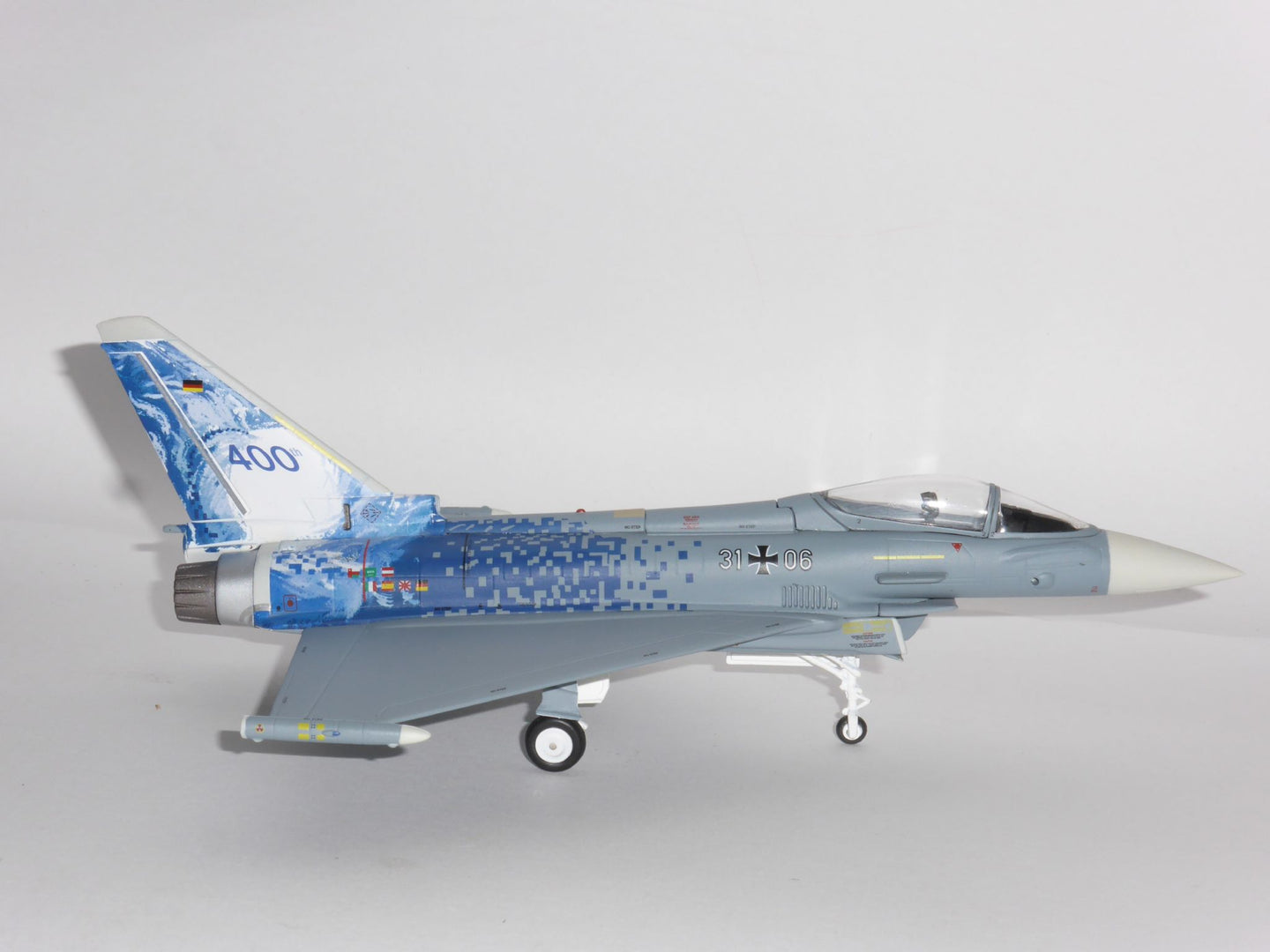 JC WINGS EF-2000 TYPHOON LUFTWAFFE "400TH EUROFIGHTER TYPHOON" 31+06 GERMANY 2014