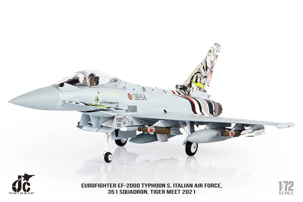 JCWINGS EUROFIGHTER EF-2000 TYPHOON ITALIAN AIR FORCE TIGER MEETS 2021
