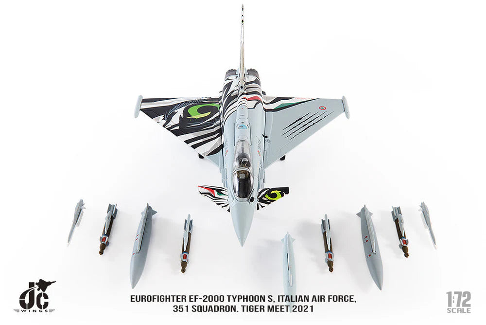 JCWINGS EUROFIGHTER EF-2000 TYPHOON ITALIAN AIR FORCE TIGER MEETS 2021