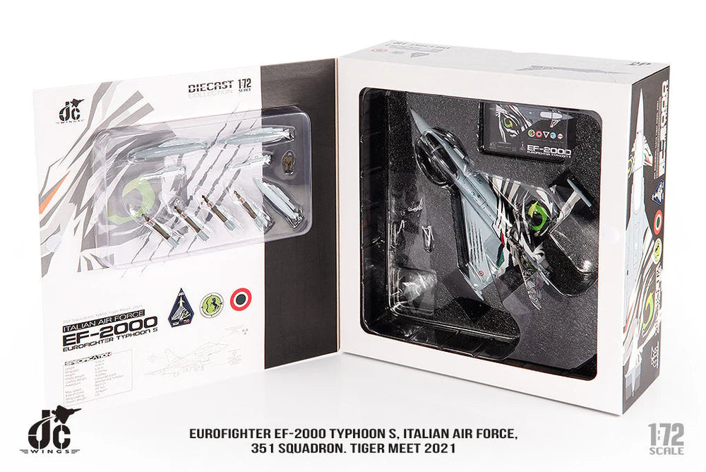JCWINGS EUROFIGHTER EF-2000 TYPHOON ITALIAN AIR FORCE TIGER MEETS 2021