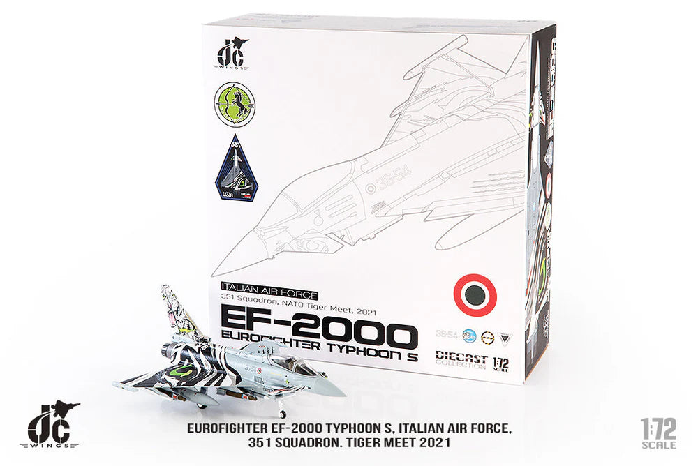 JCWINGS EUROFIGHTER EF-2000 TYPHOON ITALIAN AIR FORCE TIGER MEETS 2021