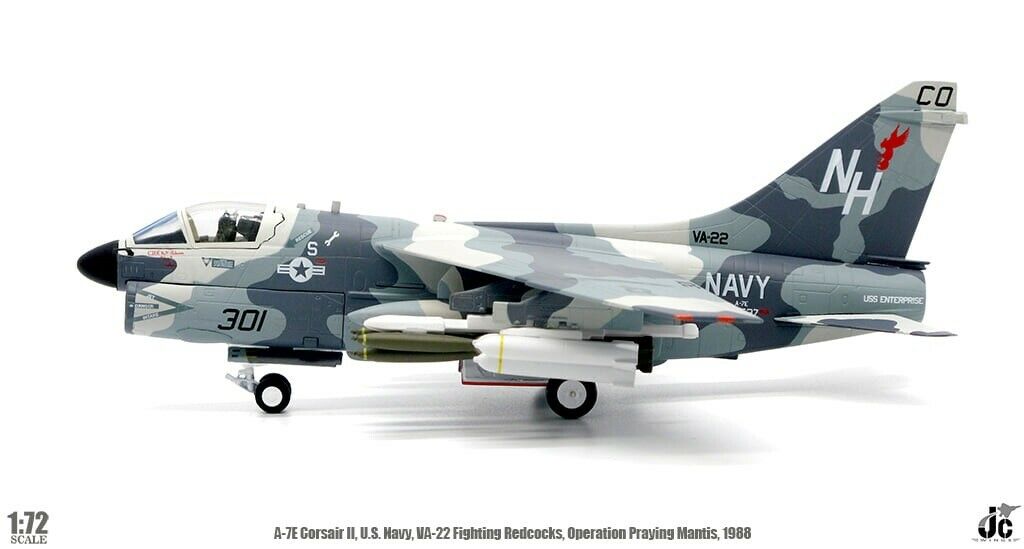 JC WINGS A-7E CORSAIR II U.S. NAVY VA-22
