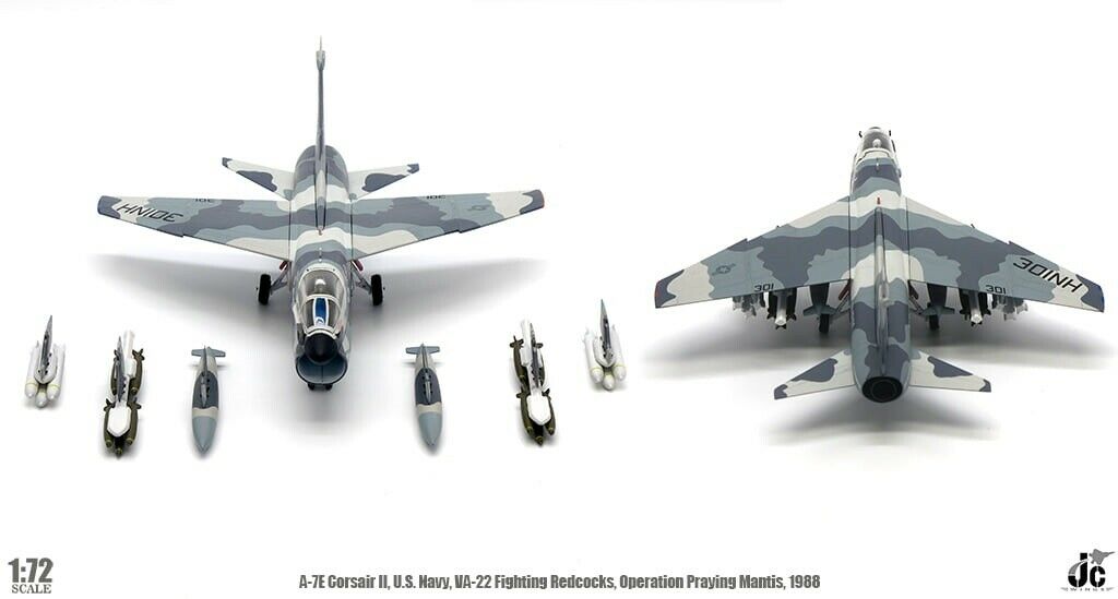 JC WINGS A-7E CORSAIR II U.S. NAVY VA-22