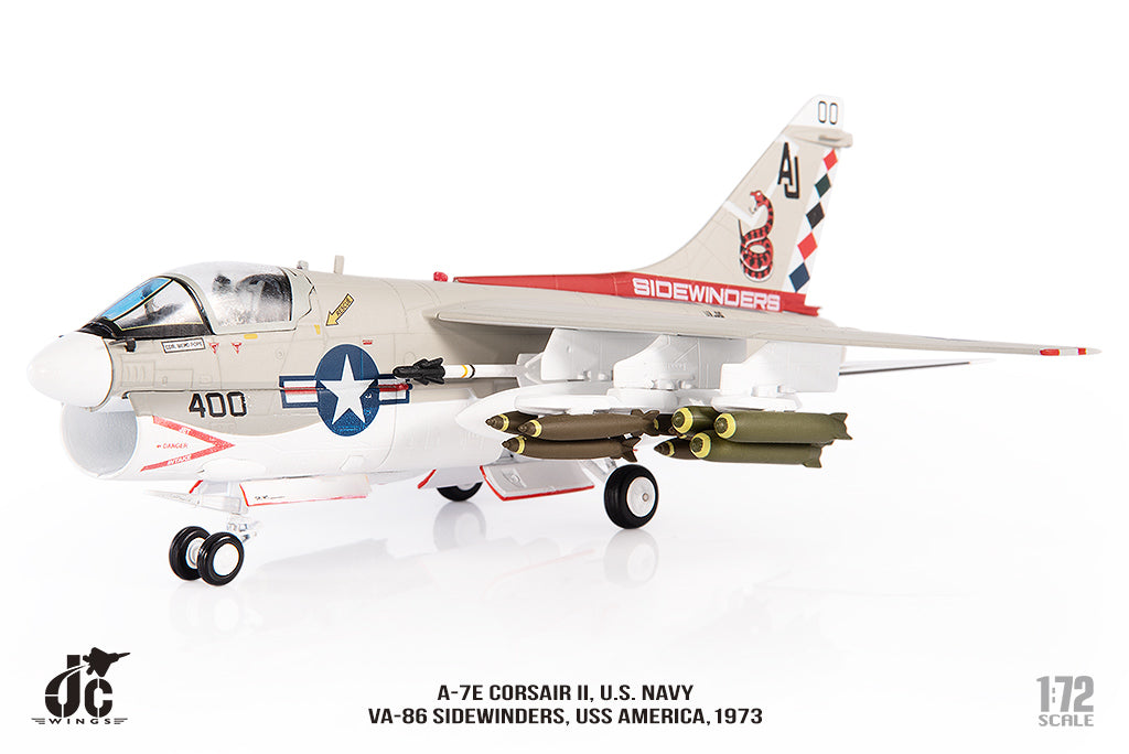 JC WINGS A-7E CORSAIR II U.S. NAVY VA-86 "SIDEWINDERS" USS AMERICA 1973
