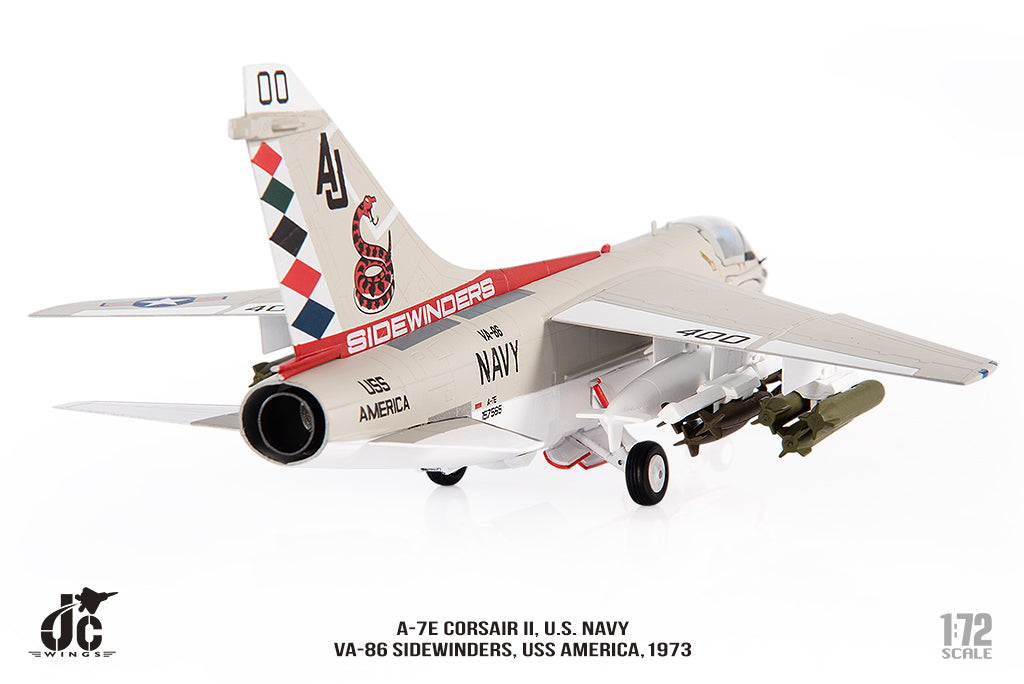 JC WINGS A-7E CORSAIR II U.S. NAVY VA-86 "SIDEWINDERS" USS AMERICA 1973