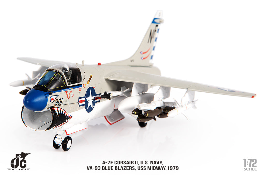 JC WINGS A-7E CORSAIR II U.S. NAVY VA-93 BLUE BLAZERS 1979