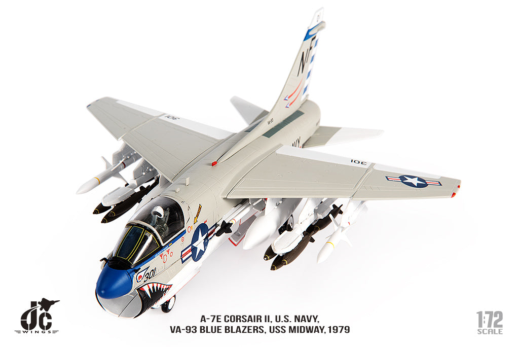 JC WINGS A-7E CORSAIR II U.S. NAVY VA-93 BLUE BLAZERS 1979