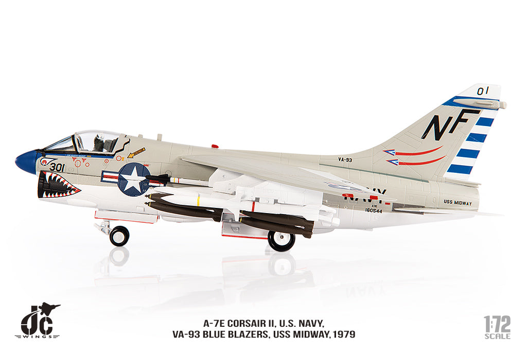 JC WINGS A-7E CORSAIR II U.S. NAVY VA-93 BLUE BLAZERS 1979