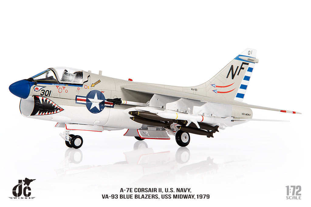 JC WINGS A-7E CORSAIR II U.S. NAVY VA-93 BLUE BLAZERS 1979
