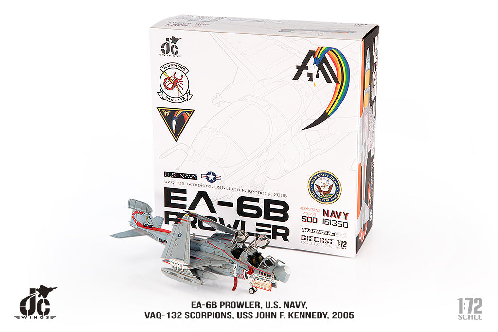 JC WINGS EA-6B PROWLER U.S. NAVY VAQ-132 SCORPIONS, 2005