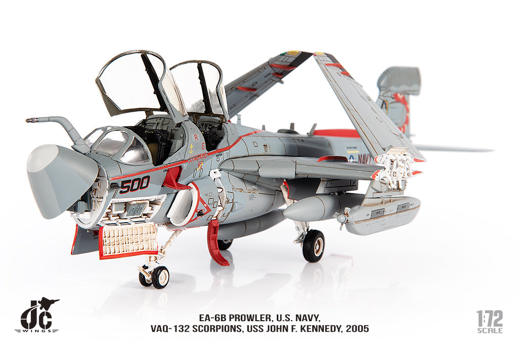 JC WINGS EA-6B PROWLER U.S. NAVY VAQ-132 SCORPIONS, 2005