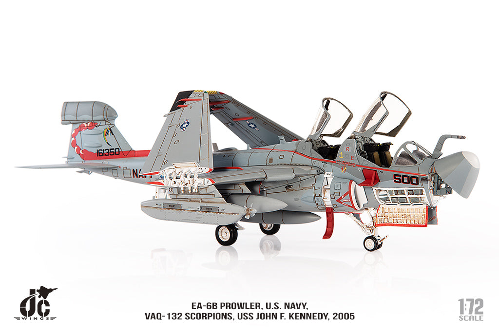 JC WINGS EA-6B PROWLER U.S. NAVY VAQ-132 SCORPIONS, 2005