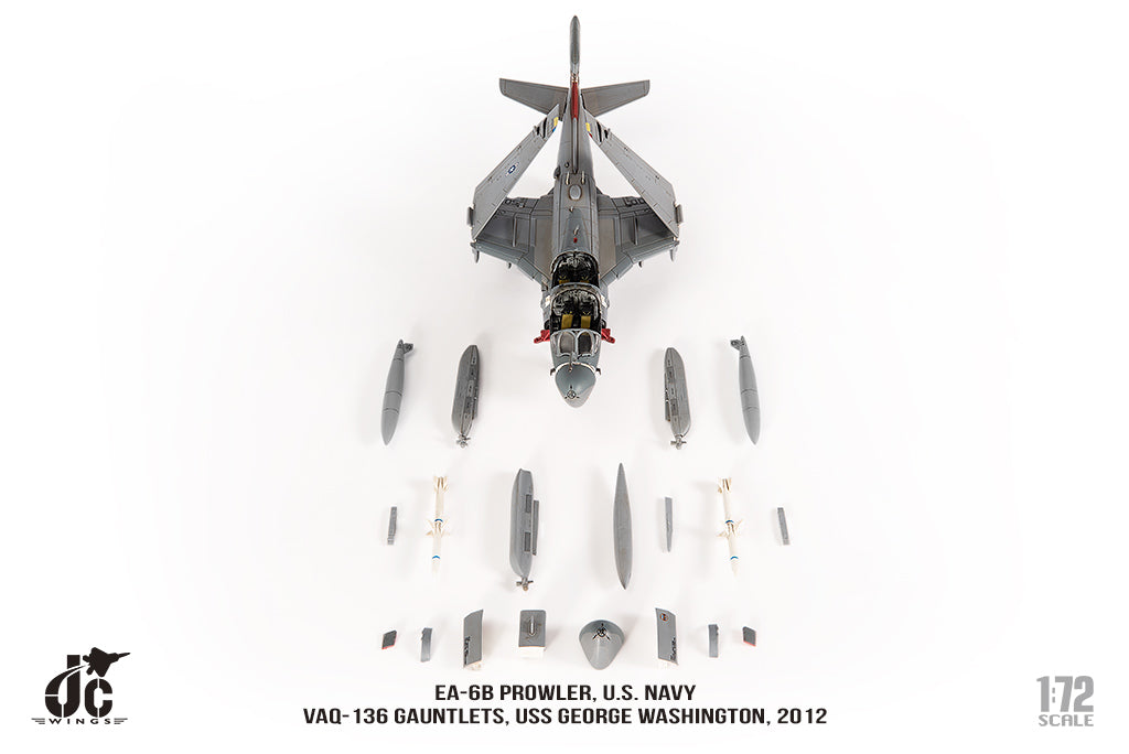 JC WINGS EA-6B PROWLER U.S. NAVY VAQ-136 GAUNTLETS USS GEORGE WASHINGTON 2012