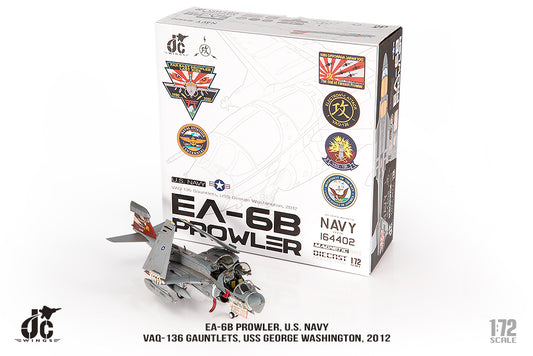 JC WINGS EA-6B PROWLER U.S. NAVY VAQ-136 GAUNTLETS USS GEORGE WASHINGTON 2012