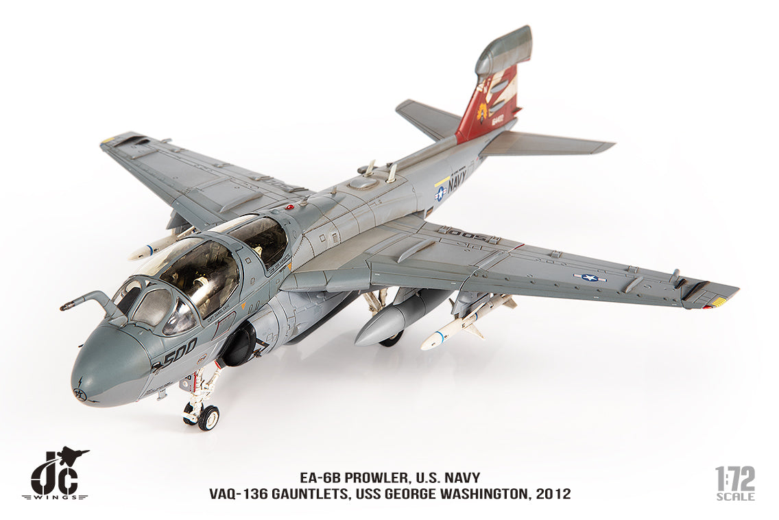 JC WINGS EA-6B PROWLER U.S. NAVY VAQ-136 GAUNTLETS USS GEORGE WASHINGTON 2012