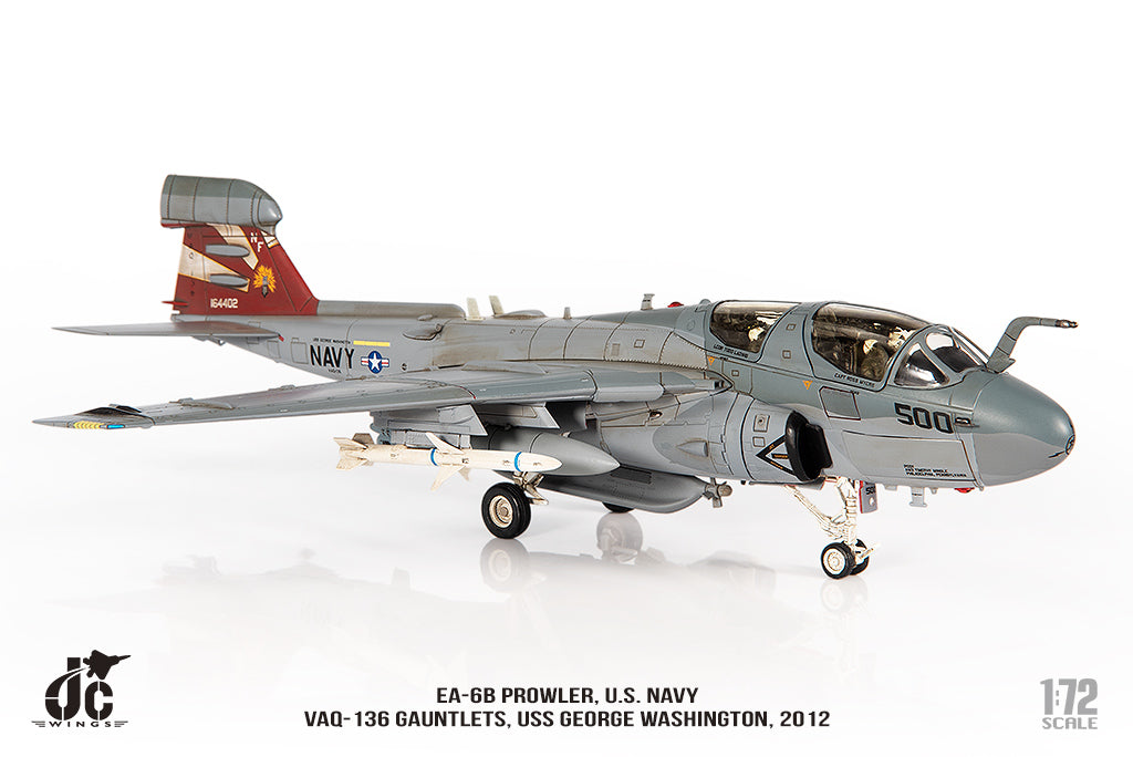 JC WINGS EA-6B PROWLER U.S. NAVY VAQ-136 GAUNTLETS USS GEORGE WASHINGTON 2012