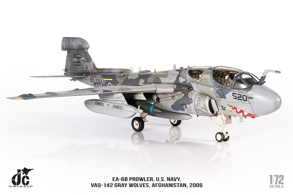 JC WINGS EA-6B PROWLER U.S. NAVY VAQ-142 GRAY WOLVES AFGHANISTAN 2006