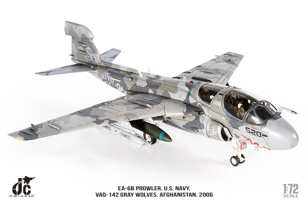 JC WINGS EA-6B PROWLER U.S. NAVY VAQ-142 GRAY WOLVES AFGHANISTAN 2006