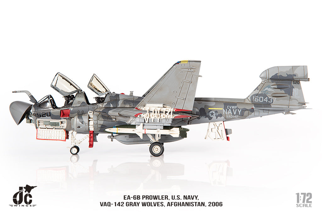 JC WINGS EA-6B PROWLER U.S. NAVY VAQ-142 GRAY WOLVES AFGHANISTAN 2006