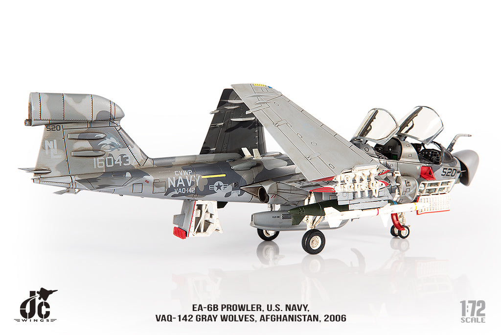 JC WINGS EA-6B PROWLER U.S. NAVY VAQ-142 GRAY WOLVES AFGHANISTAN 2006