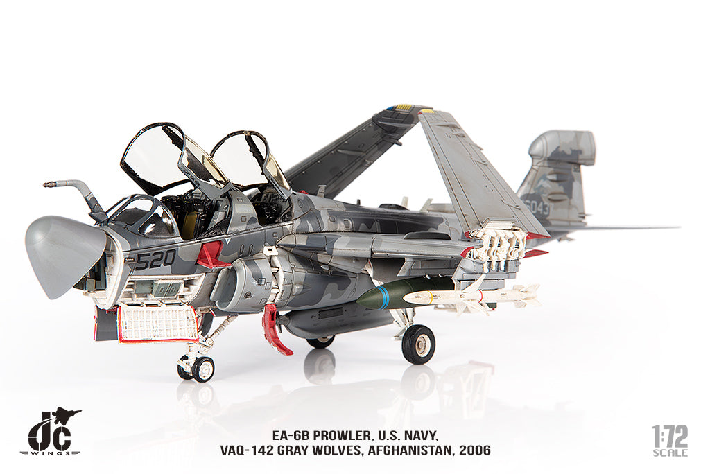 JC WINGS EA-6B PROWLER U.S. NAVY VAQ-142 GRAY WOLVES AFGHANISTAN 2006