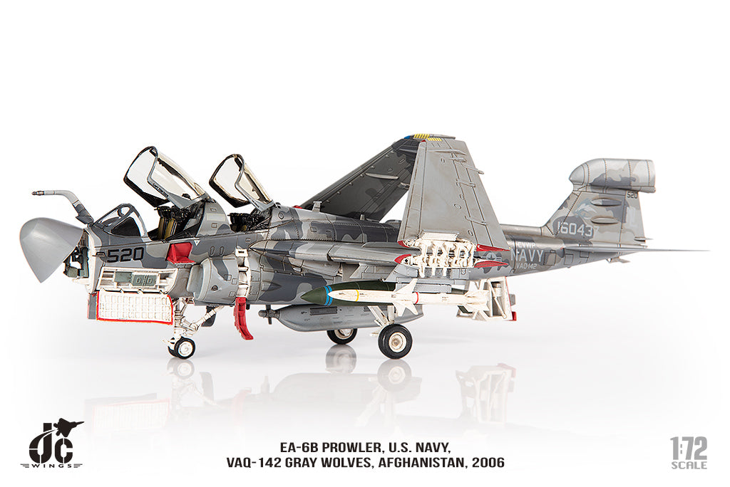 JC WINGS EA-6B PROWLER U.S. NAVY VAQ-142 GRAY WOLVES AFGHANISTAN 2006