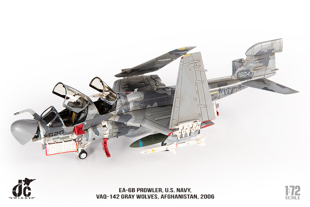 JC WINGS EA-6B PROWLER U.S. NAVY VAQ-142 GRAY WOLVES AFGHANISTAN 2006