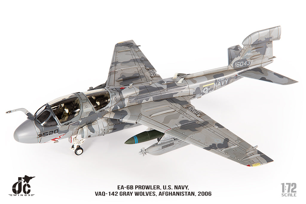 JC WINGS EA-6B PROWLER U.S. NAVY VAQ-142 GRAY WOLVES AFGHANISTAN 2006