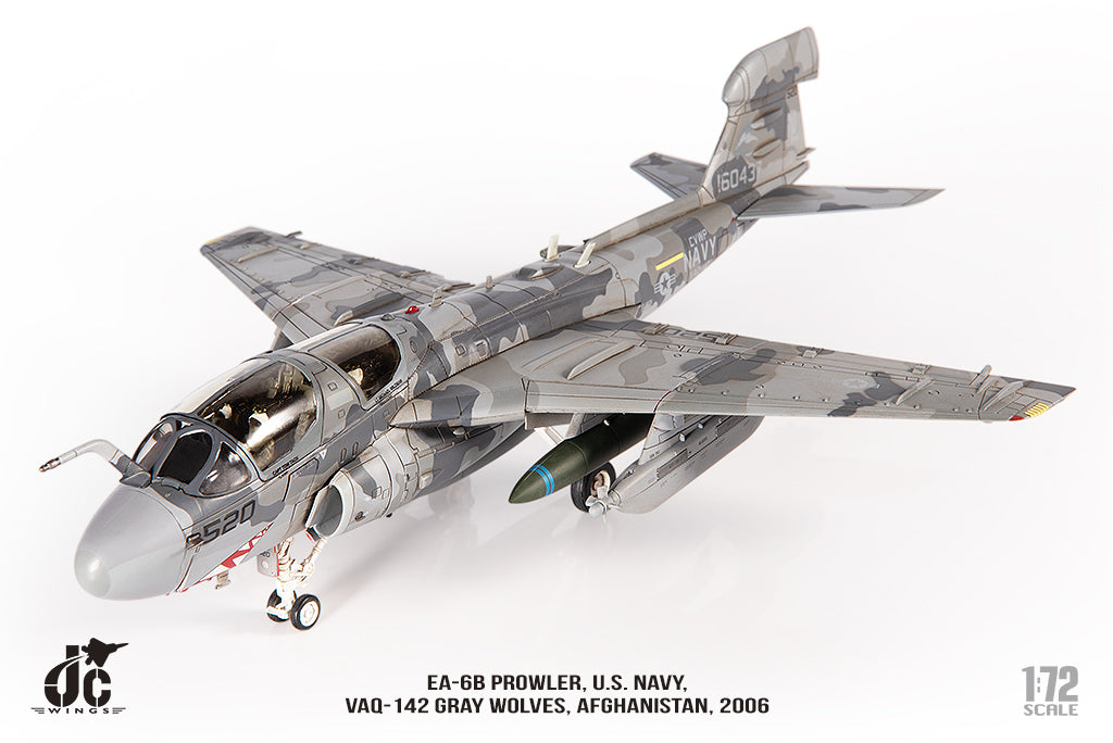 JC WINGS EA-6B PROWLER U.S. NAVY VAQ-142 GRAY WOLVES AFGHANISTAN 2006