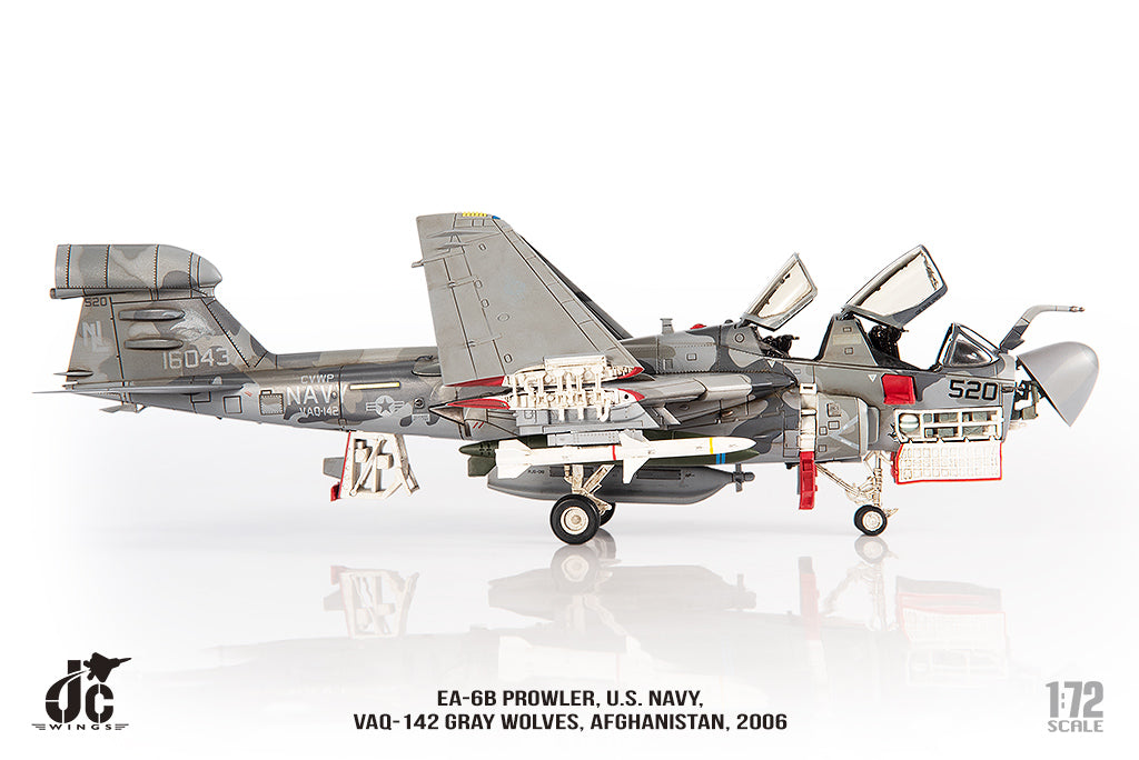 JC WINGS EA-6B PROWLER U.S. NAVY VAQ-142 GRAY WOLVES AFGHANISTAN 2006