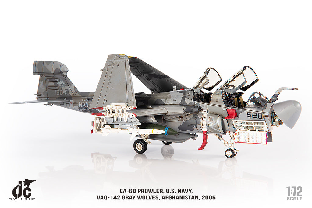 JC WINGS EA-6B PROWLER U.S. NAVY VAQ-142 GRAY WOLVES AFGHANISTAN 2006