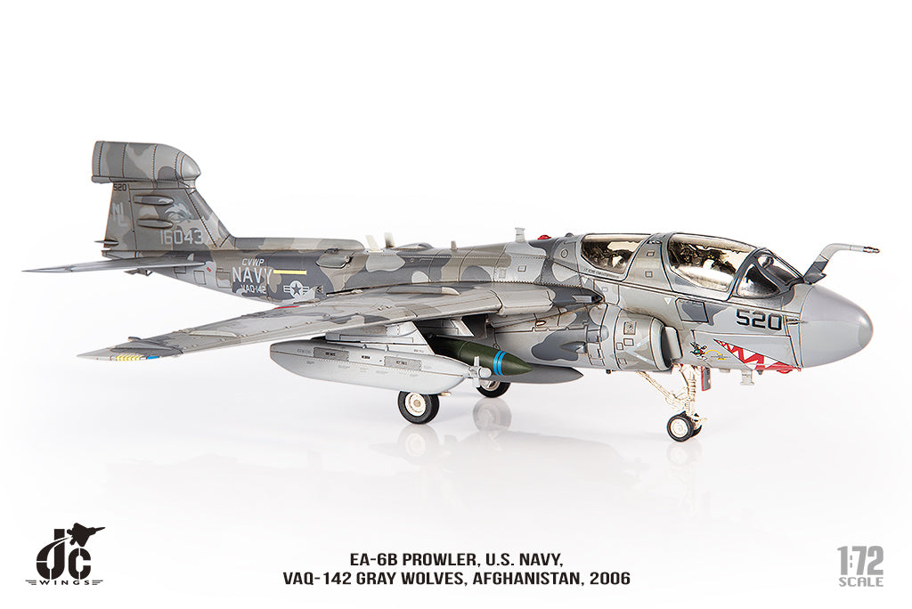 JC WINGS EA-6B PROWLER U.S. NAVY VAQ-142 GRAY WOLVES AFGHANISTAN 2006