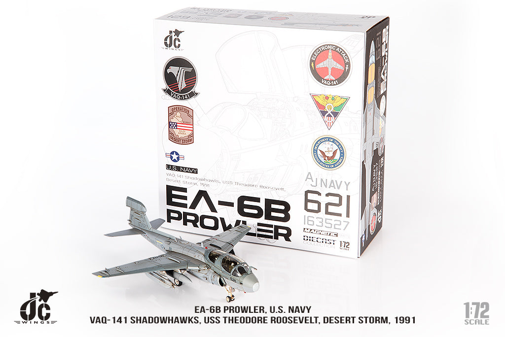 JC WINGS EA-6B PROWLER U.S. NAVY VAQ-141 SHADOWHAWKS DESERT STORM 1991